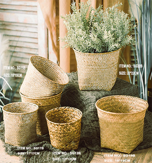 Item no.: SG158   Sea Grass Basket Set